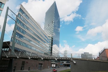 Naklejka premium Dzielnica Kista w Sztokholmie