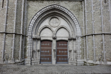 Fototapeta na wymiar The Church of Our Lady in Brugge