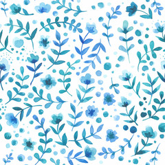 Pattern color flowers watercolor background for textures. Abstract watercolor background
