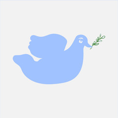 Illustration of a dove