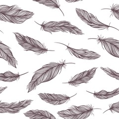 Vector Feather Pattern