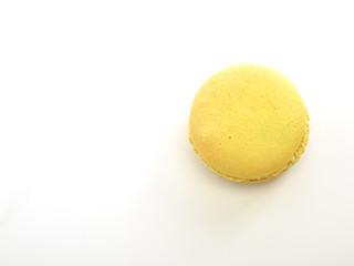 french macaron yellow