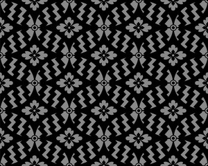 Antique seamless background 535 vintage oval round cross geometry flower
