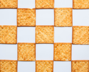 Pattern of crackers