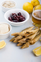 Fried ladyfish.