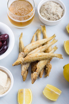 Fried ladyfish.