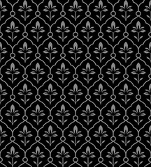 Antique seamless background 523 vintage elegant curve round cross flower
