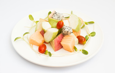 Fruit Salad isolated