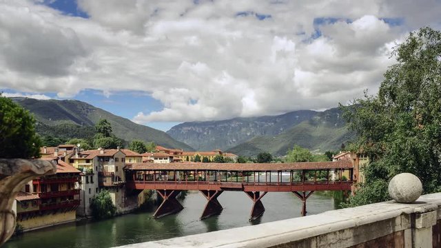 The Alpini bridge - Bassano del Grappa, Italy