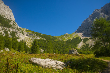 Kamnik saddle, Kamnik Savinja alps, Slovenia