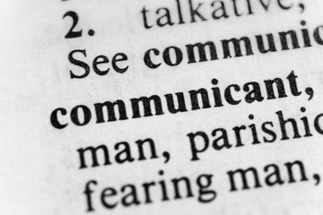 Obraz premium Communicant