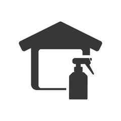 watering can tool house home repair construction silhouette icon. Flat and Isolated design. Vector illustration