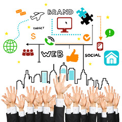 Business and teamwork concept