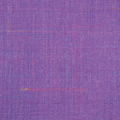 Violet Vintage Tweed Wool Fabric Background Texture Pattern, Large Detailed Textured Macro Closeup, Purple, Yellow, Blue, Red, Green Stripe Mixture Detail, Rough Casual Style Textile