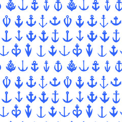 Seamless pattern with anchors