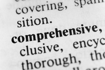 Obraz premium Comprehesive