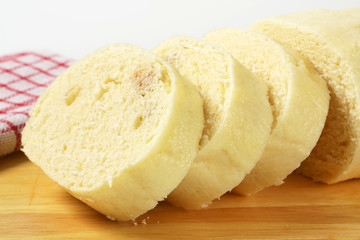 Raised bread dumplings