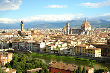Fototapeta na wymiar Florence en Toscane