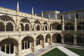Fototapeta premium Monastery of Jeronimos Portugal in Lisbon