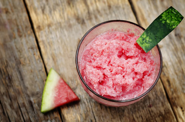 watermelon granita