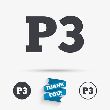 P3 Logo PNG Transparent & SVG Vector - Freebie Supply