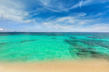 Obraz premium Paradise beach in Koh maiton island , phuket ,Thailand 