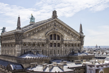 Fototapeta na wymiar Panoramic view of Paris. France.