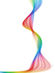 One spectrum color wave