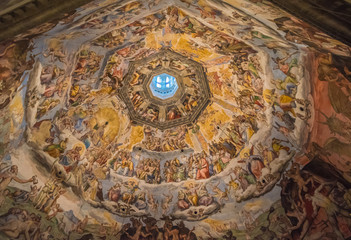 The Cupola of Duomo of Florence, Tuscany, Italy