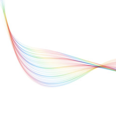 Nice abstract colorful wave