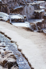 Salt ponds of Maras, Peru