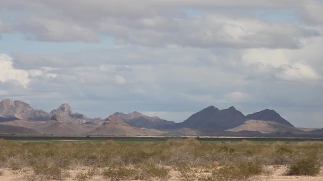 Desert – Landscape with Clouds and Sandstorm 4