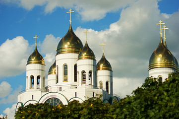 Fototapeta na wymiar Temple in Kaliningrad