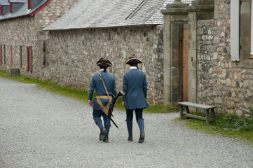 Fort Louisbourg Soldiers - Nova Scotia - Canada