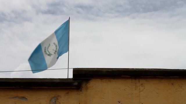Antigua Guatenala 54 - Flag of Guatemala