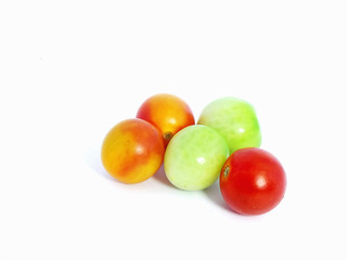 tomatoes food vegetable nature plant white background 