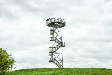 High metal tower