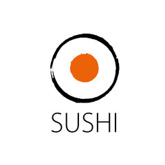 vector sushi logo