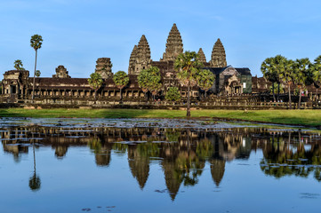 Fototapeta na wymiar Angkor Wat Temple, Siem reap, Cambodia.
