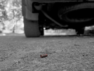 Bullet On Ground