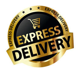 Express Delivery. Button.
