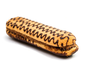 biscuit cake sandwich isolated