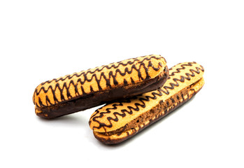 biscuit cake sandwich isolated