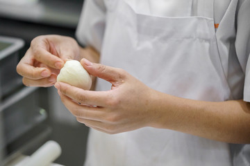 Make wheat croissant ,fresh bakery
