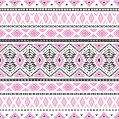 Simple seamless pattern. Ethnic ornament. Drawing by hand. Grey