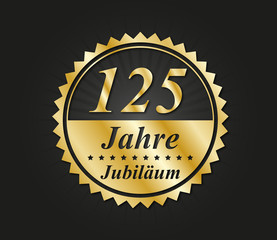 125 jahre jubiäum luxus design 