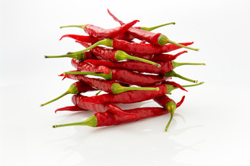 Hot chili pepper in the shape of sushi