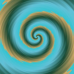 Psycho floral pattern generated texture