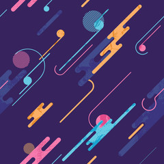 Abstract dynamic seamless background