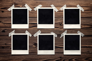 blank photo frame